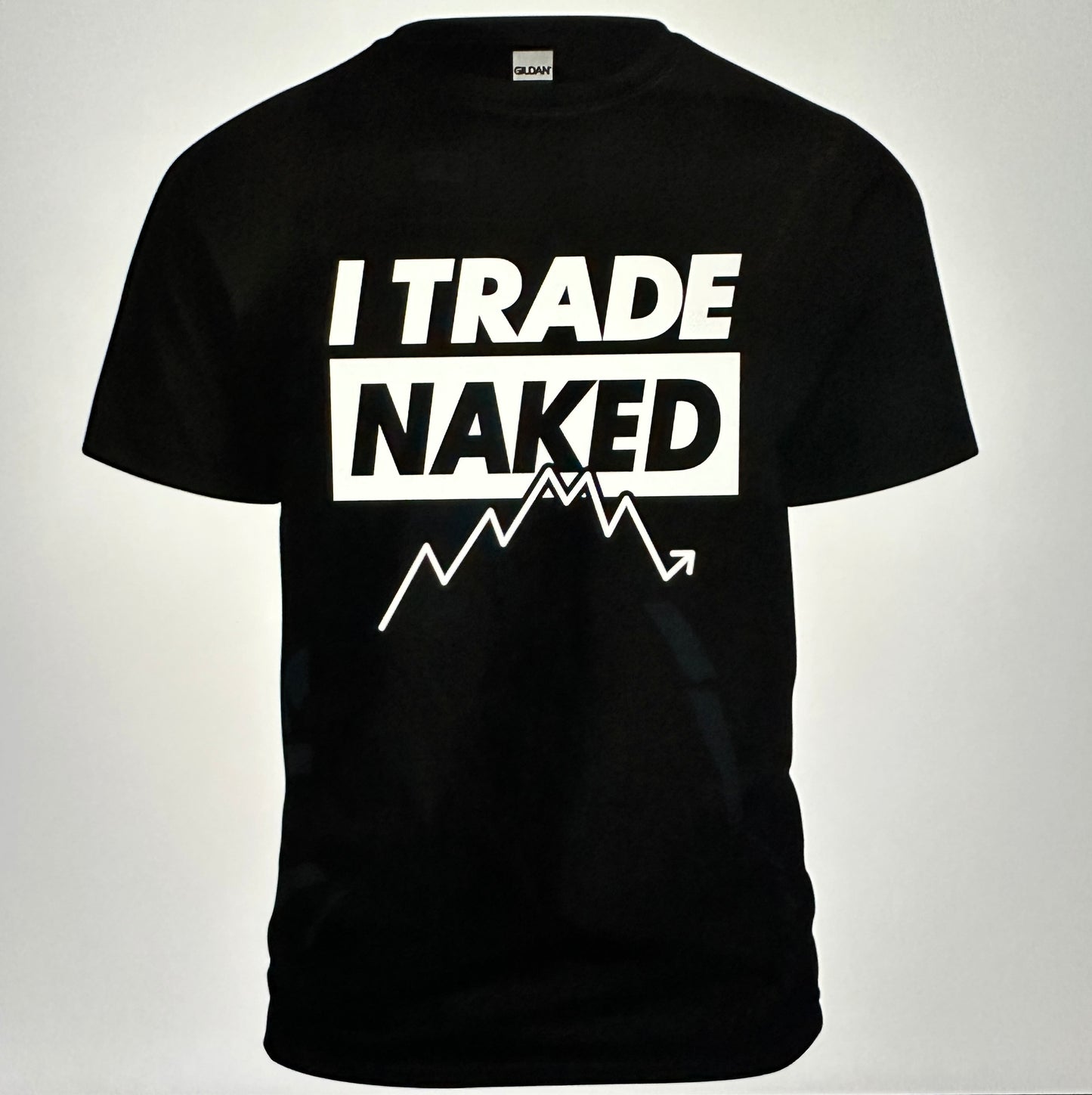 I Trade Naked Shirt w/ Take Profit Wristband