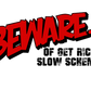 Beware Tee w/ Take Profit Wristband